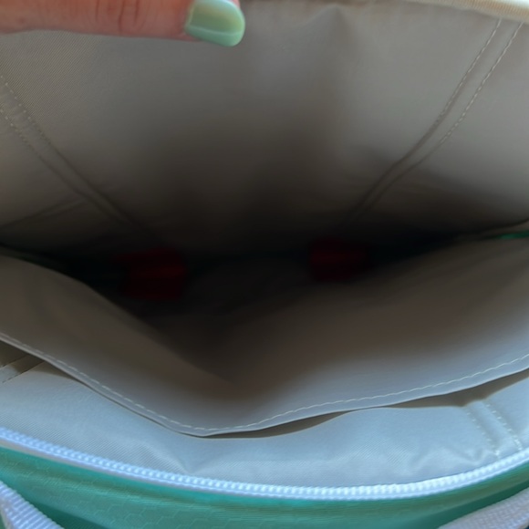 High Sierra Swoop SG Backpack Aquamarine and White. Fits 17” Laptop - Picture 6 of 13